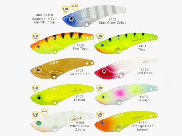 Deeppike Vibrasyon 400 Serisi 8 Gram