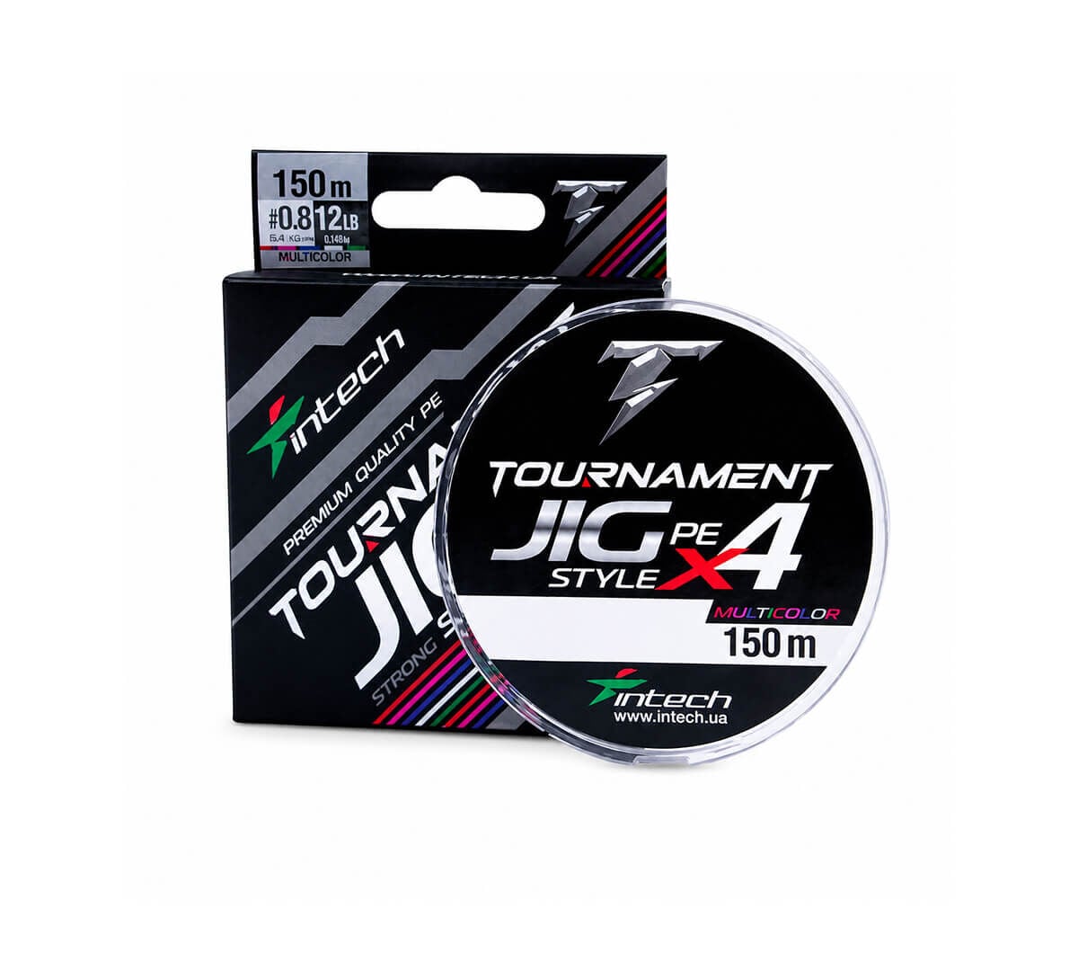 Intech Tournament Jig Style 4x Multi Color 150 Mt İp Misina