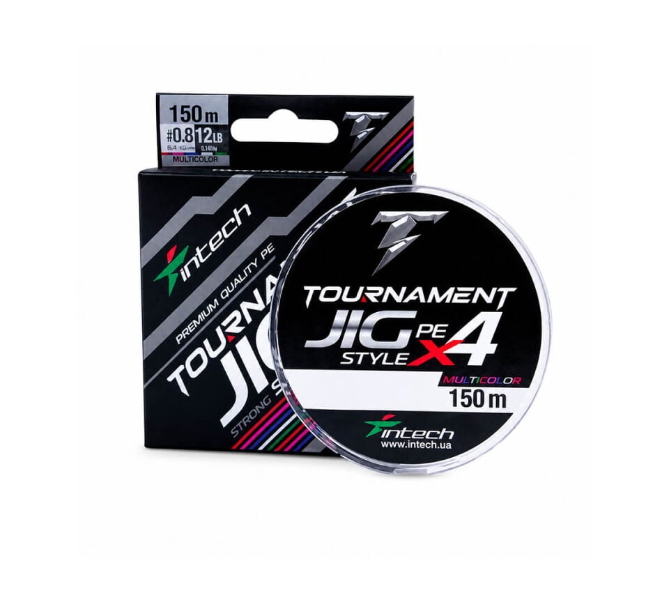 Intech Tournament Jig Style 4x Multi Color 150 Mt İp Misina