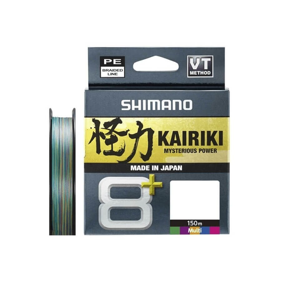 Shimano Kairiki + 8x 150 Mt Multi Color İp Misina