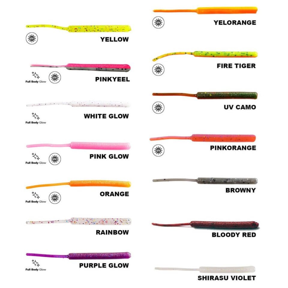 Fujin Baby Worm 5.2 cm LRF Silikon Yem