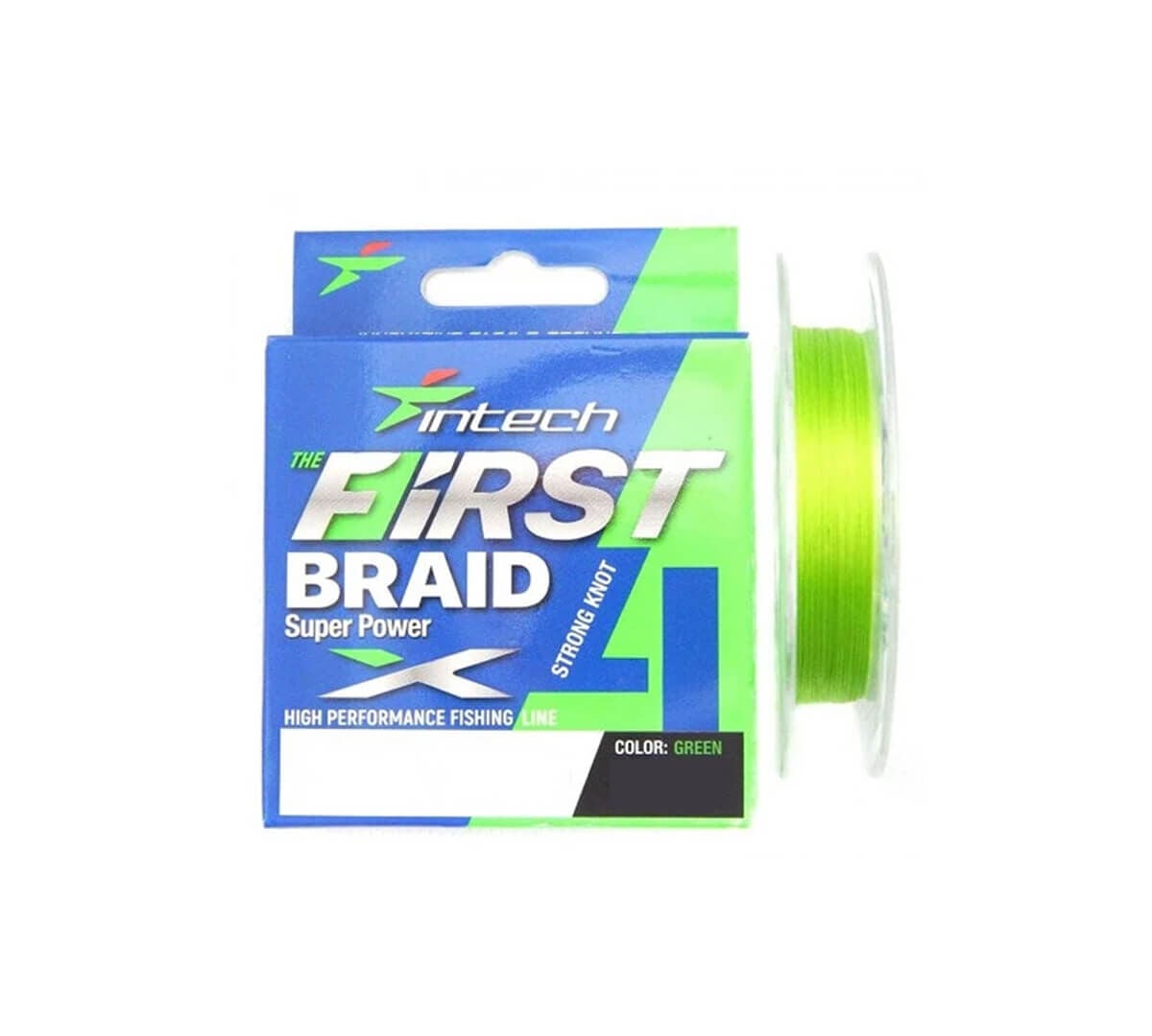 Intech FirstX 100 Mt 4x Green İp Misina