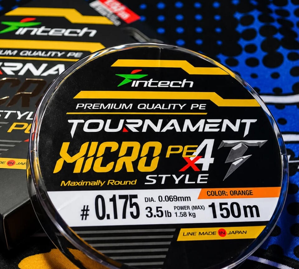 Intech Tournament Micro Style 4x 150 Mt Orange İp Misina