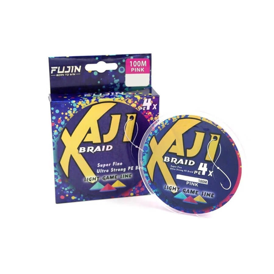 Fujin Aji Light Game Braid 4x 100mt Pink PE İp Misina