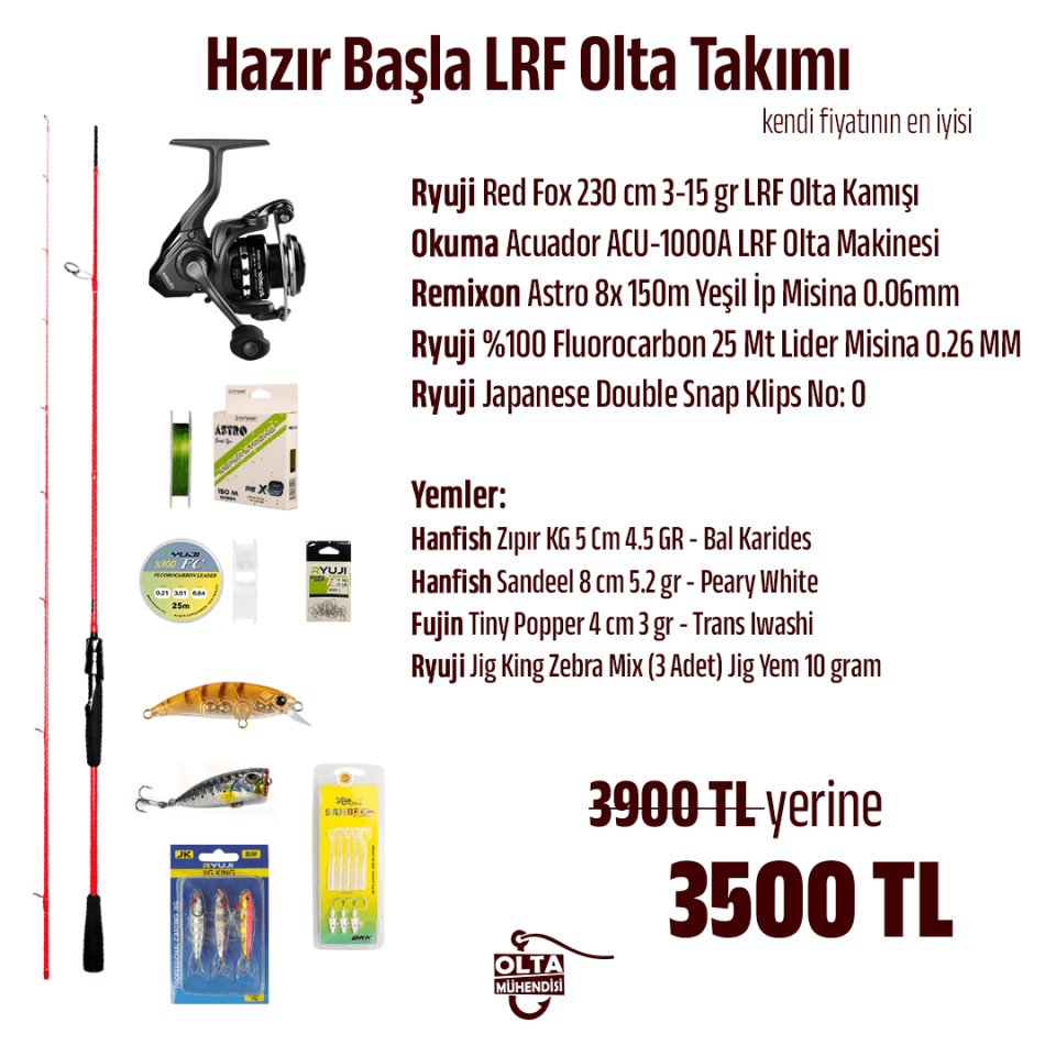 Hazır Başlıyorum LRF Olta Takımı