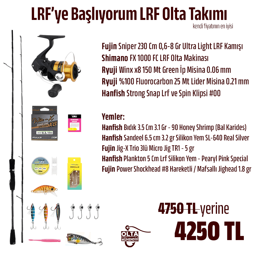 Hazır Başlıyorum LRF Olta Takımı