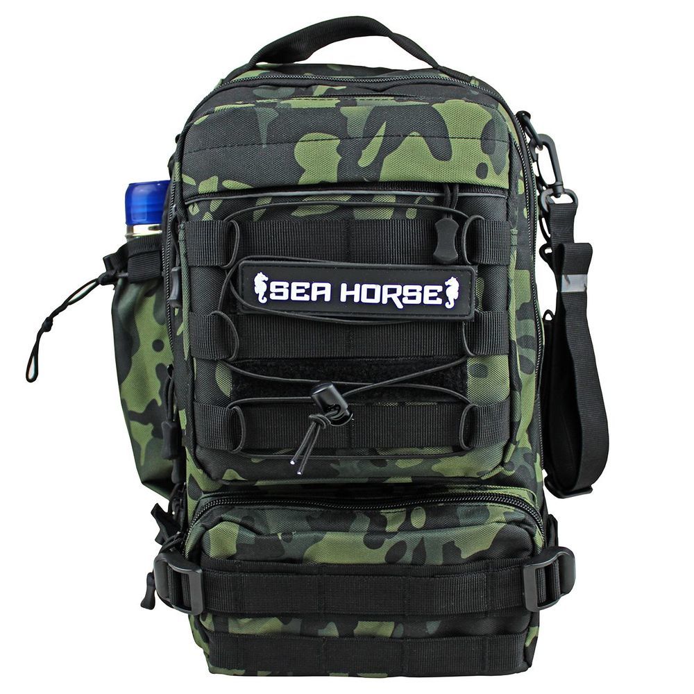 Sea Horse Explorer Back Pack Spin Çanta Camo Green