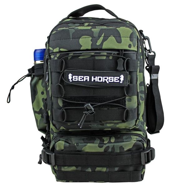 Sea Horse Explorer Back Pack Spin Çanta Camo Green