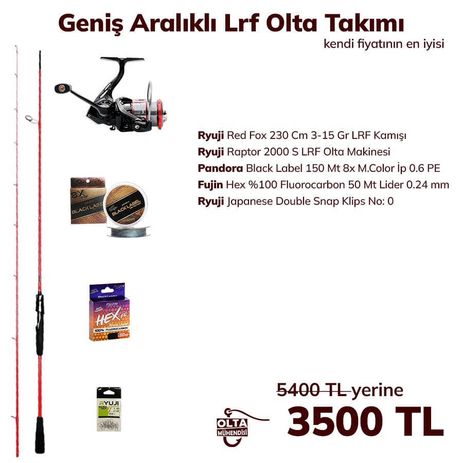 Geniş Aralıklı Lrf Olta Takımı