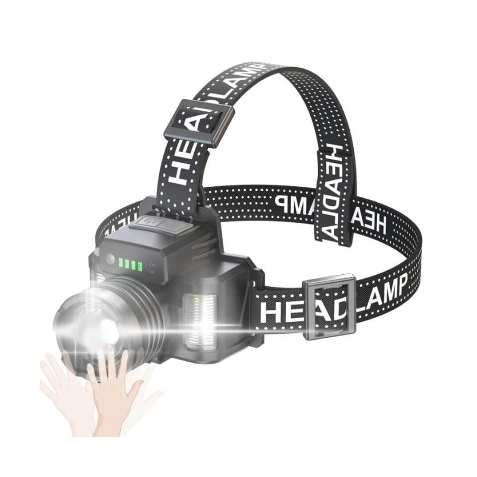 Watton WT-625 Sensörlü Cree TG Led Şarjlı Kafa Lambası