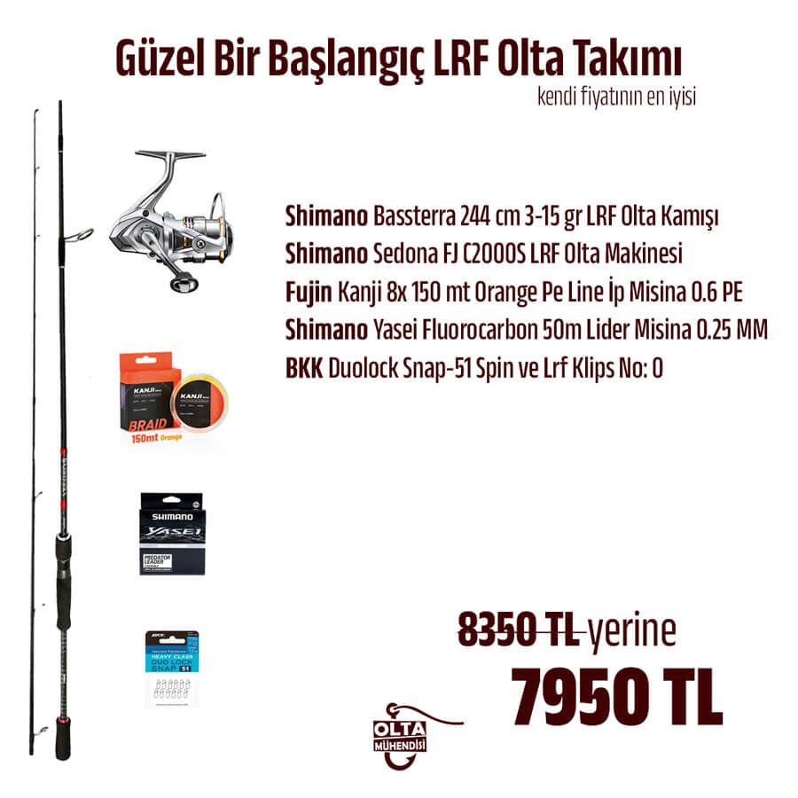 Güzel Bir Başlangıç LRF Olta Takımı