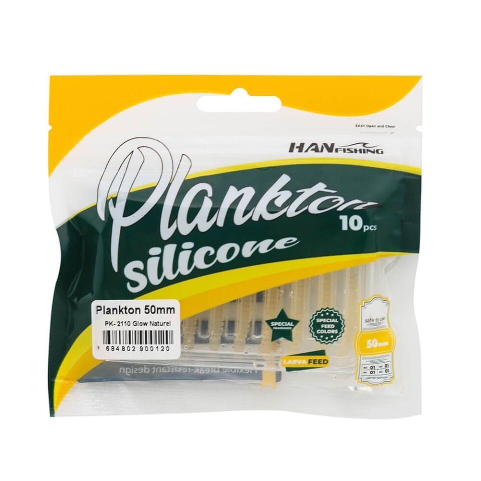 Hanfish Plankton 5 Cm Lrf Silikon Yem PK-2110 Glow Naturel