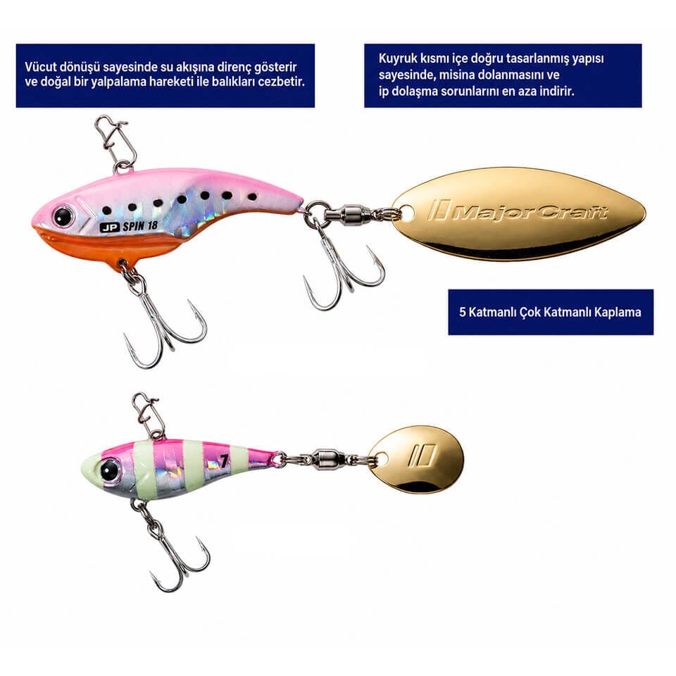 Major Craft Jigpara Spin 5 Gr Jig Yem
