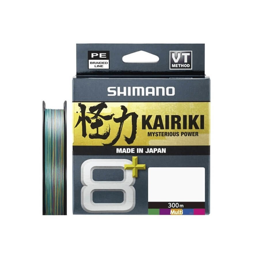 Shimano Kairiki + 8x 300 Mt Multi Color İp Misina