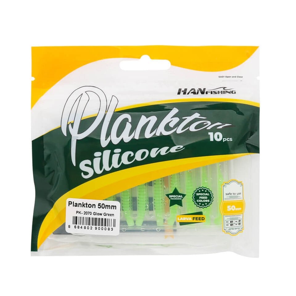 Hanfish Plankton 5 Cm Lrf Silikon Yem PK-2070 Glow Green