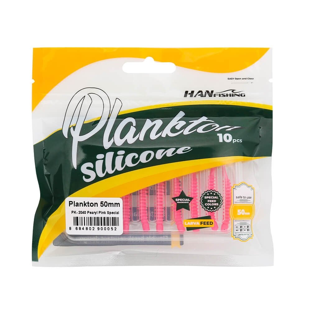 Hanfish Plankton 5 Cm Lrf Silikon Yem PK-2040 Pearyl Pink Special