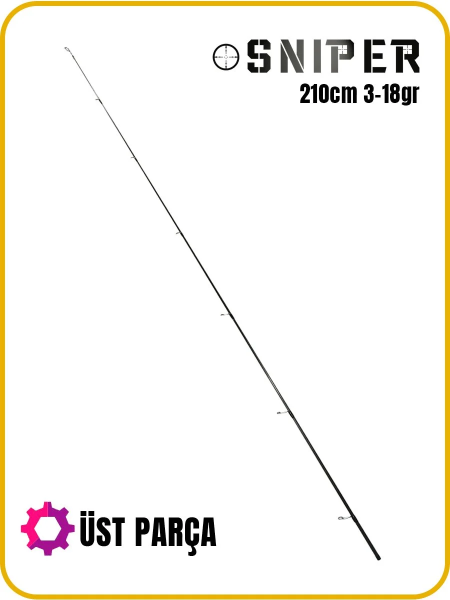 Fujin Sniper 210cm 3-18gr Kamış Üst Parça