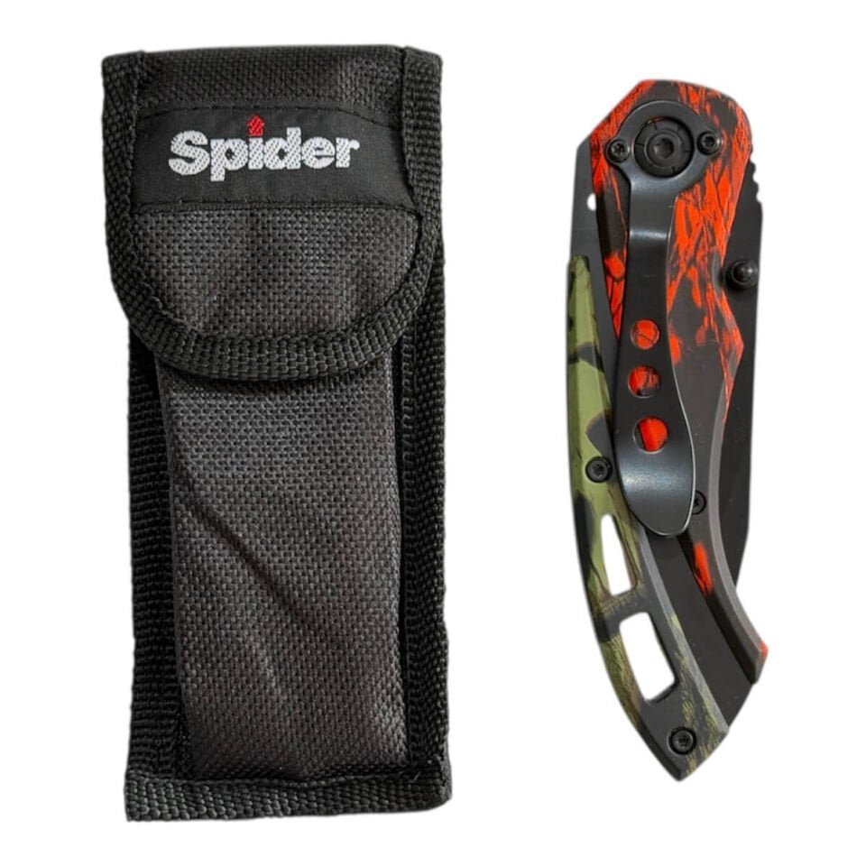 Spider E040-13RED Av Çakısı