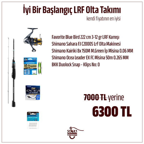 İyi Bir Başlangıç LRF Olta Takımı