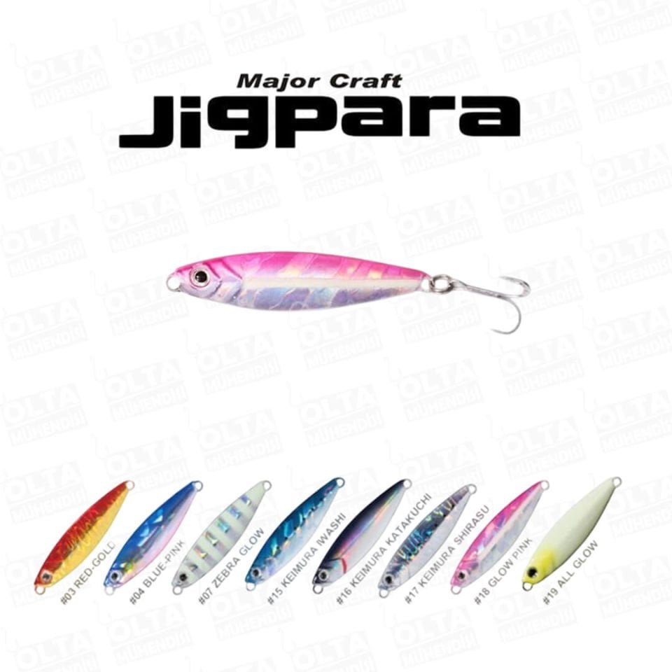 Major Craft Jigpara Micro 15 Gr Jig Yem 04 BLUE PINK