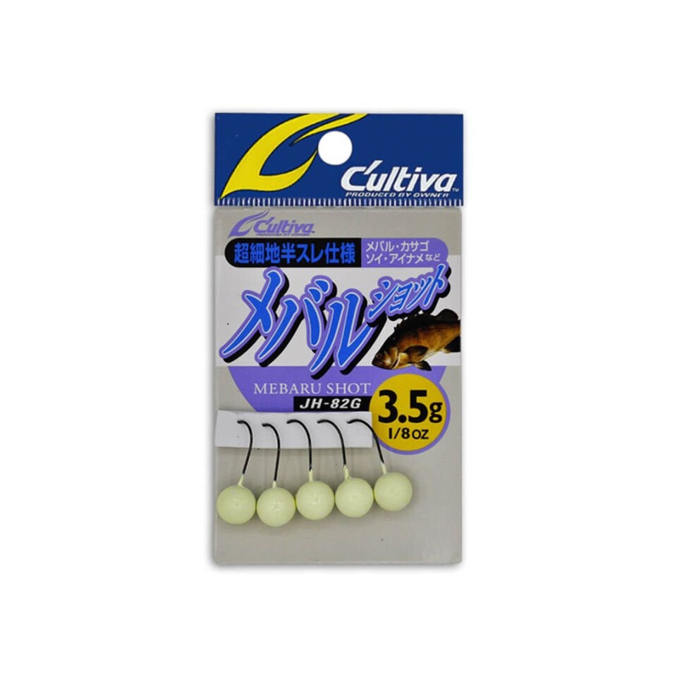 Cultiva 11566 Mebaru Shot Glow Lrf Jighead