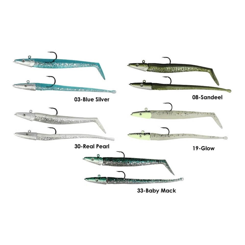 Savage Gear Sandeel And Slug 10 Cm 10 Gr Silikon Yem 30-Real Pearl