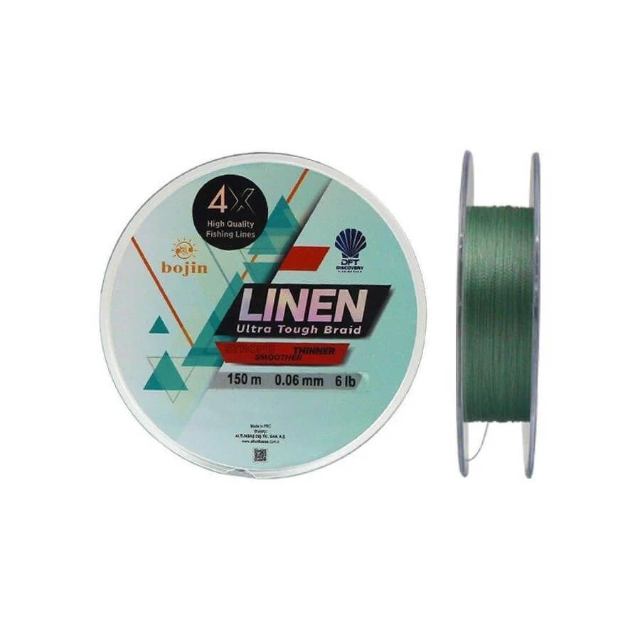 DFT Bojin 4X Yeşil 150 mt LRF İp Misina