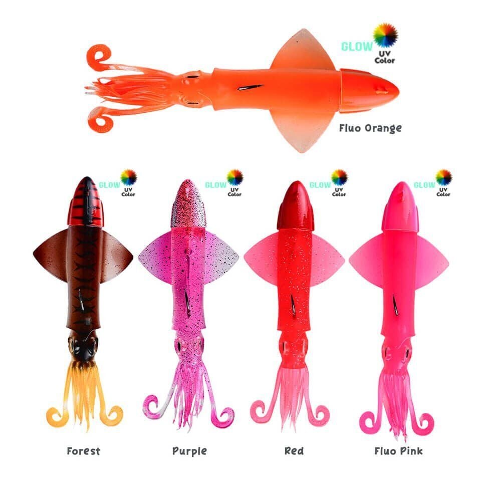 Fujin Calamax EVO 240 Gr Combo Squid Silikon Kalamar Yem