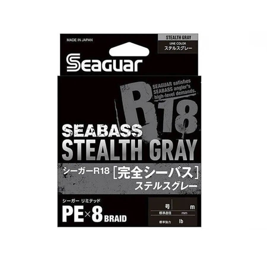 Seaguar Stealth Gray PE 8 Örgü Spin İp Misina 150mt Gri