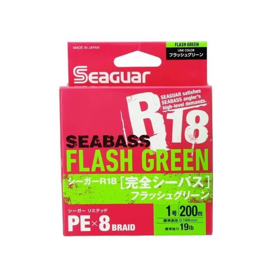 Seaguar Flash Green PE 8 Örgü Spin İp Misina 150mt