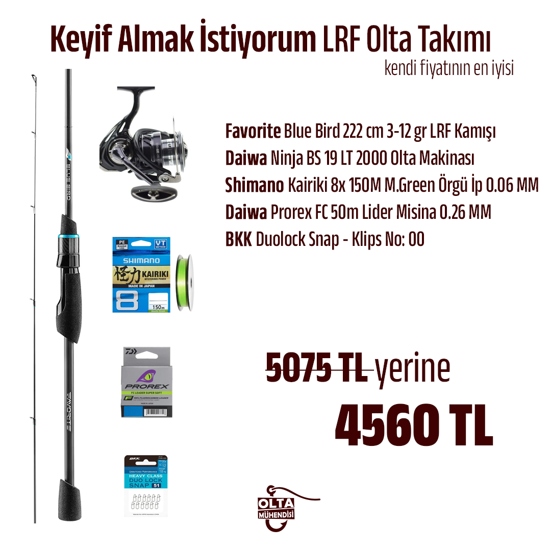Keyif Almak İstiyorum LRF Olta Takımı
