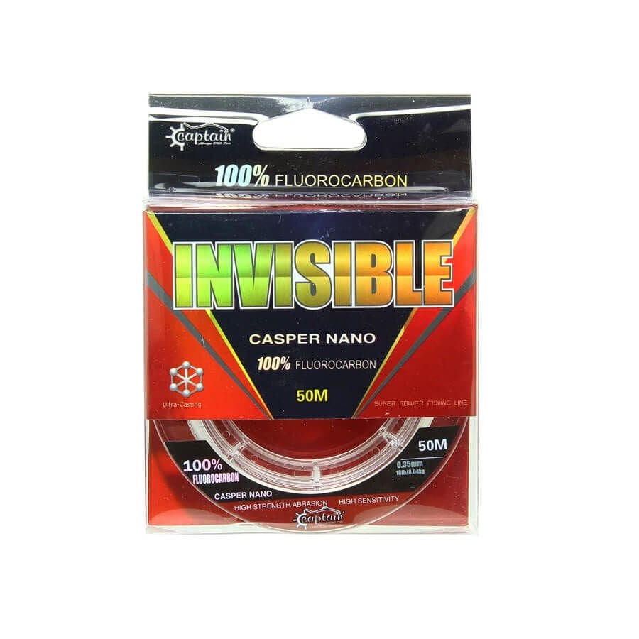 Captain Casper Nano 50 Mt %100 Fluorocarbon Misina 0.30 MM