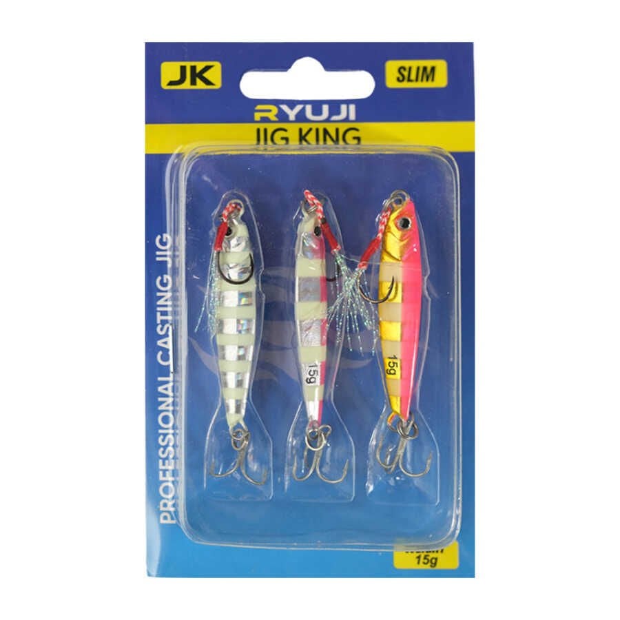 Ryuji Jig King Zebra Mix (3 Adet) Jig Yem