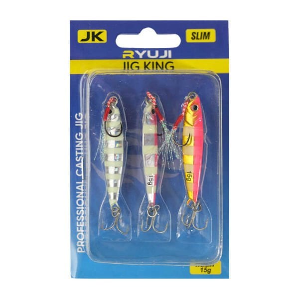 Ryuji Jig King Zebra Mix (3 Adet) Jig Yem
