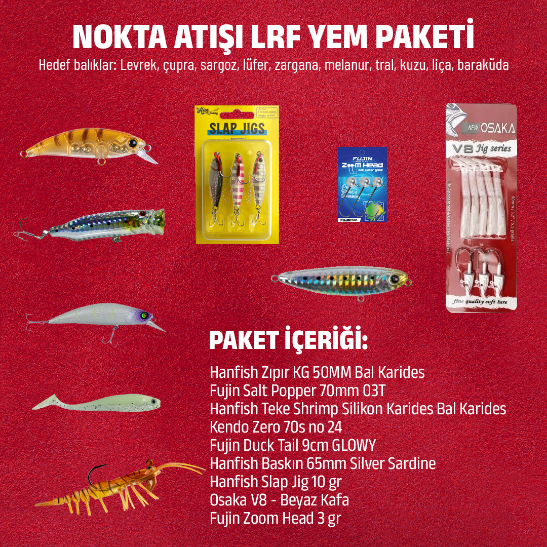 Nokta Atışı LRF Yem Paketi