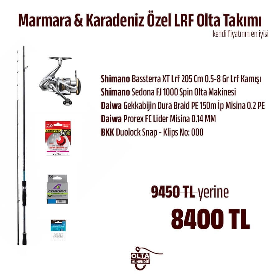 Marmara & Karadeniz Özel LRF Olta Takımı