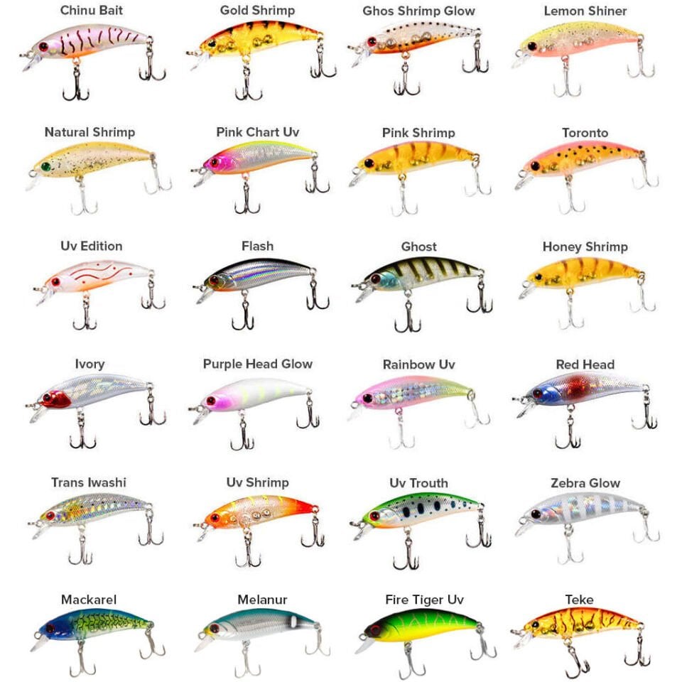 Ryuji Baby Minnow 5 Cm 4.5 Gr Maket Yem