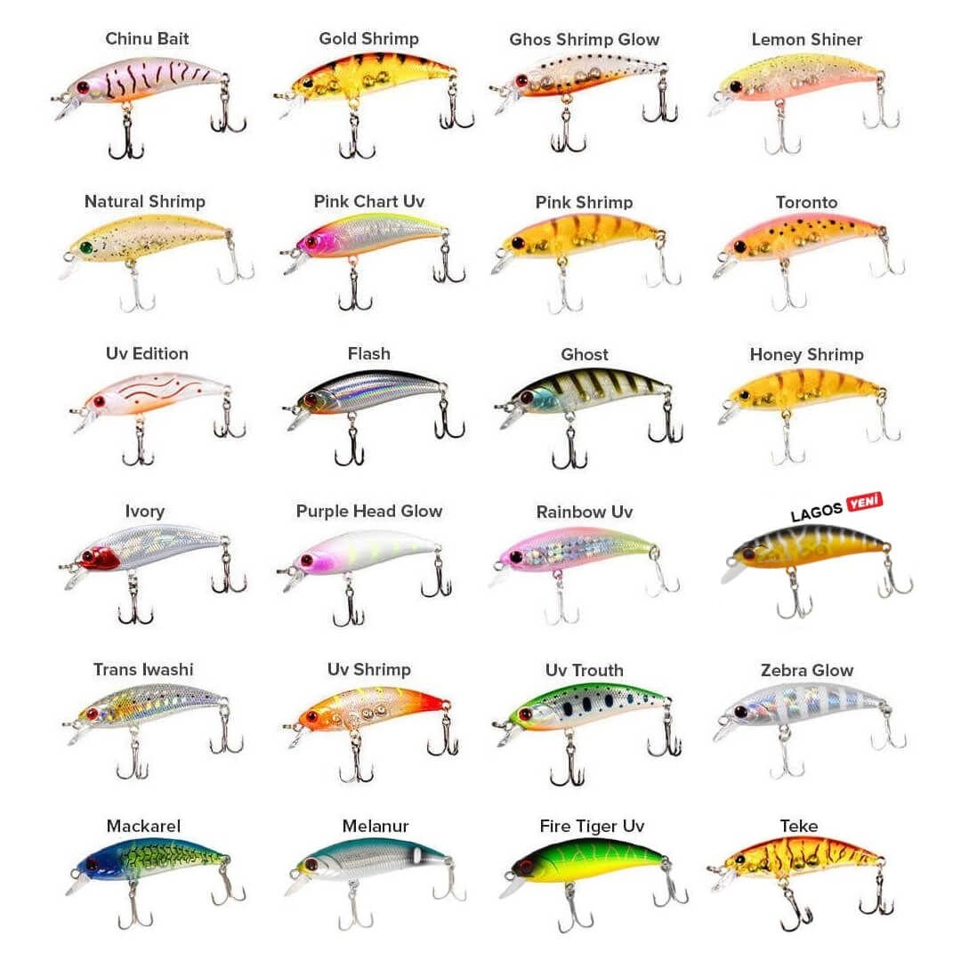 Ryuji Baby Minnow 5 Cm 4.5 Gr Maket Yem
