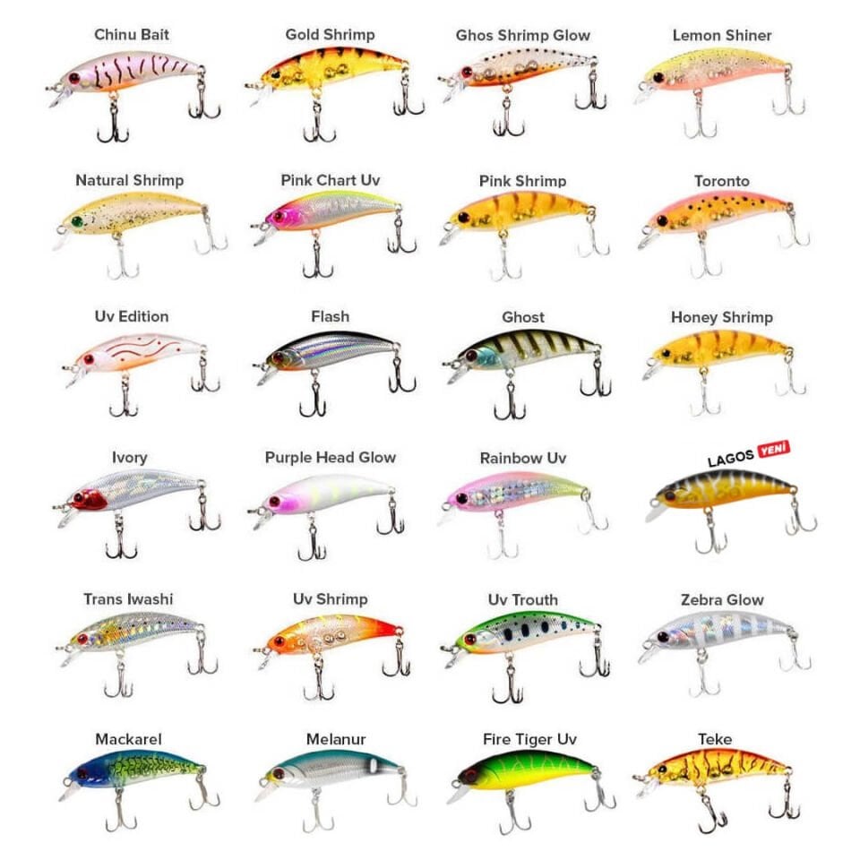 Ryuji Baby Minnow 5 Cm 4.5 Gr Maket Yem