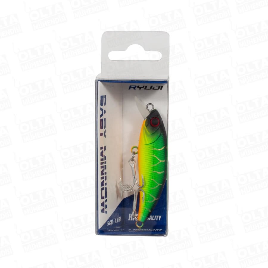 Ryuji Baby Minnow 5 Cm 4.5 Gr Maket Yem