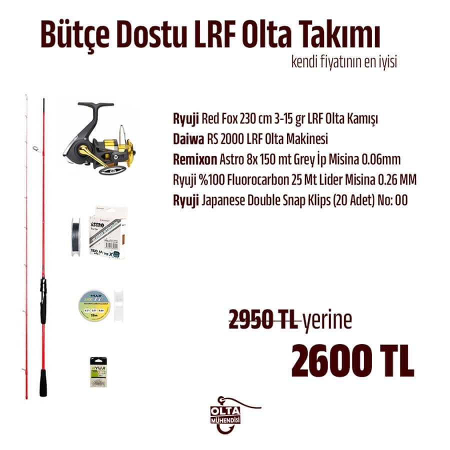 Bütçe Dostu LRF Olta Takımı