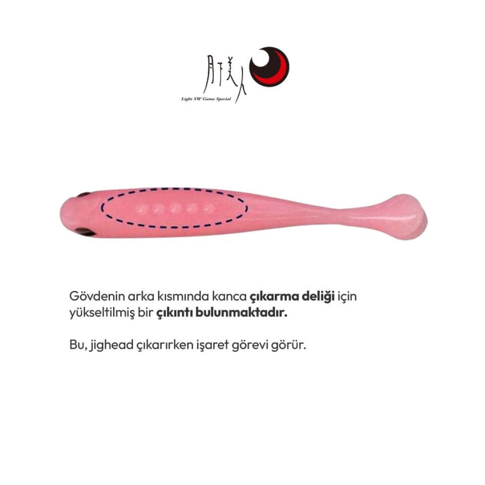 Daiwa Gekkabijin Chibi Roll 4.3 Cm Lrf Silikon Yem