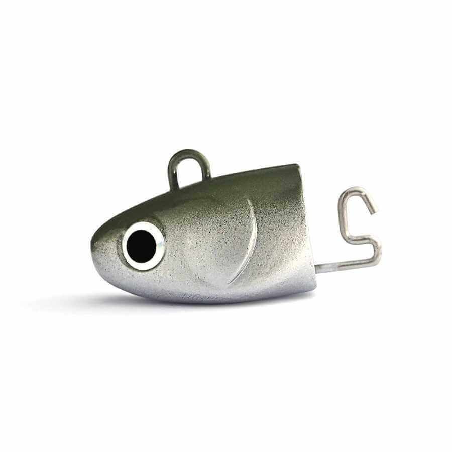 Fiiish Black Minnow BM120/3 BM1329 Extra Deep 50gr Jighead - Kaki
