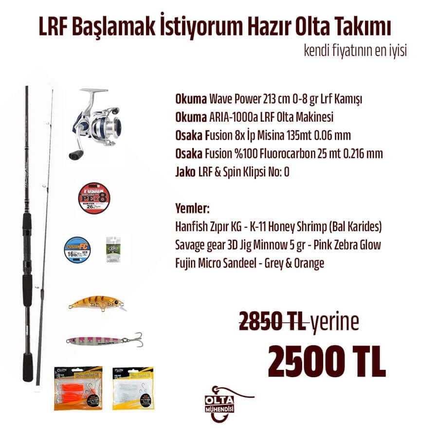 LRF Başlamak İstiyorum Hazır Olta Takımı