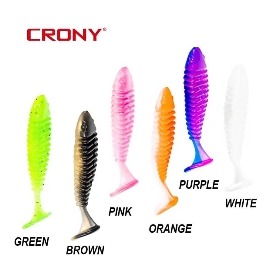 Crony Worm Tail Series 4.5 cm Silikon Yem