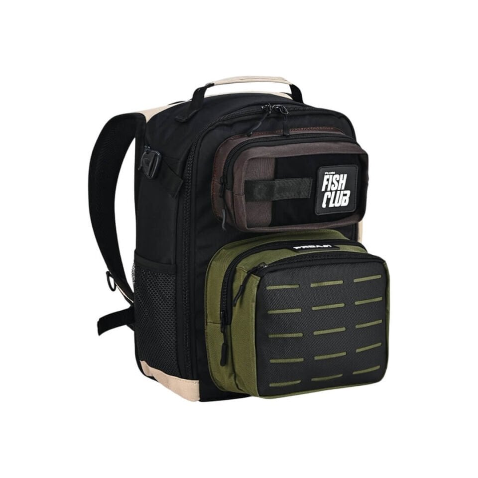 Fujin ProAji Back Pack Green Bej Balıkçı Sırt Çantası