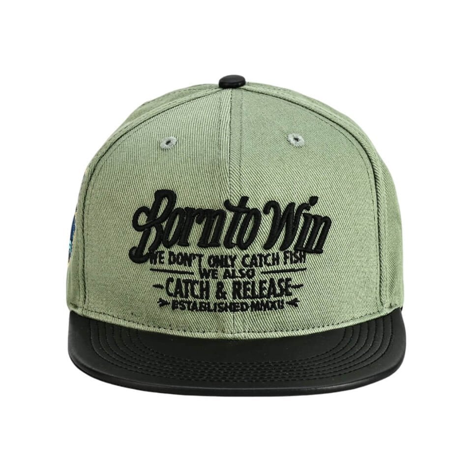 Fujin BTW Leather Visor Light Green Balıkçı Şapkası