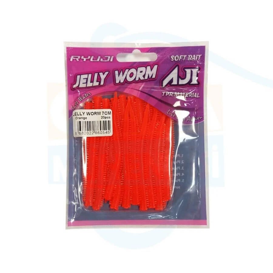 Ryuji Jelly Worm 7.5 Cm Silikon Yem