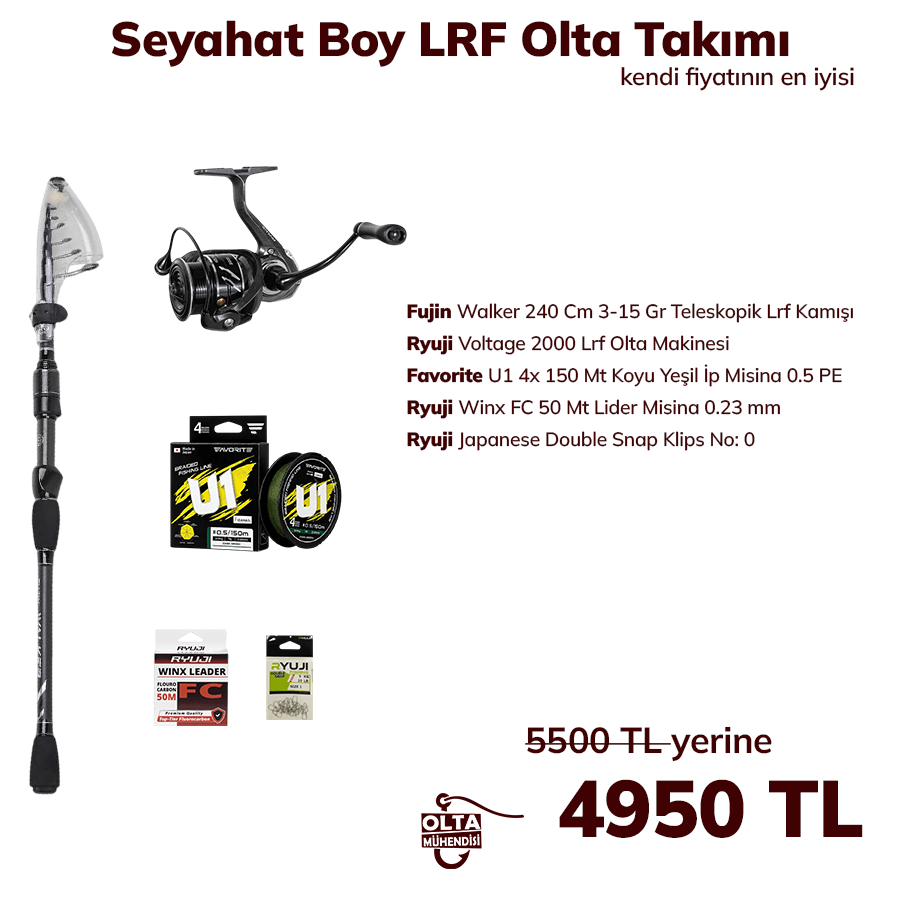 Seyahat Boy LRF Olta Takımı
