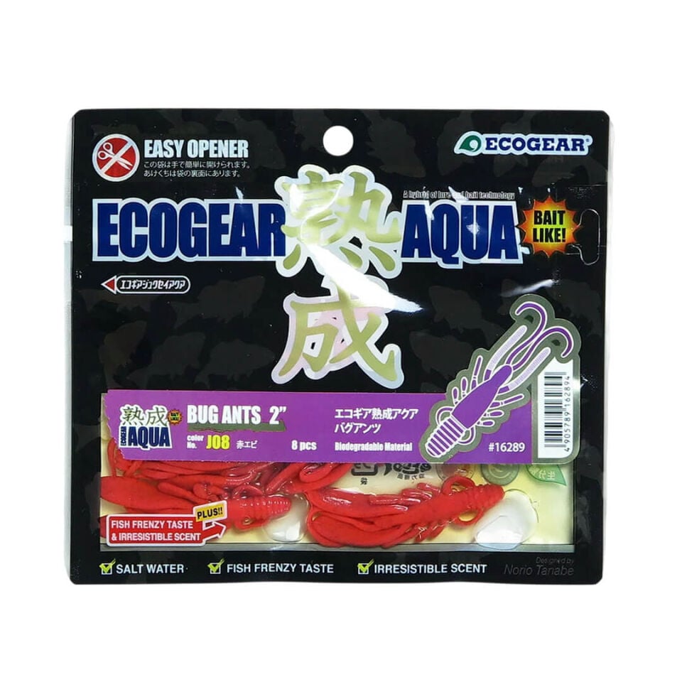 Ecogear Aqua Bug Ants 2″ 5.6 Cm Silikon Yem